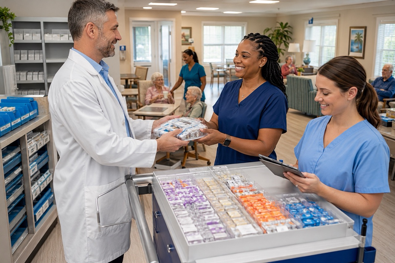 LTC pharmacy services for assisted living